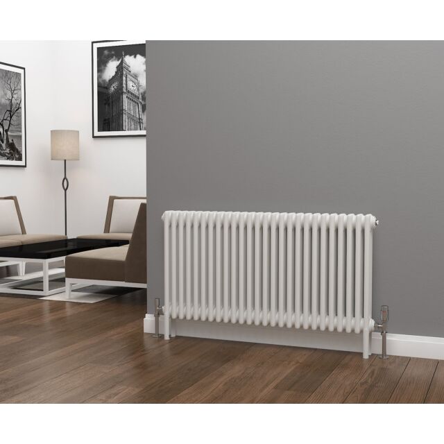 Alt Tag Template: Buy Eastgate Lazarus White 4 Column Horizontal Radiator 600mm H x 1284mm W by Eastgate for only £828.98 in Radiators, Column Radiators, Horizontal Column Radiators, 7000 to 8000 BTUs Radiators, Eastgate Lazarus Designer Column Radiator, White Horizontal Column Radiators at Main Website Store, Main Website. Shop Now