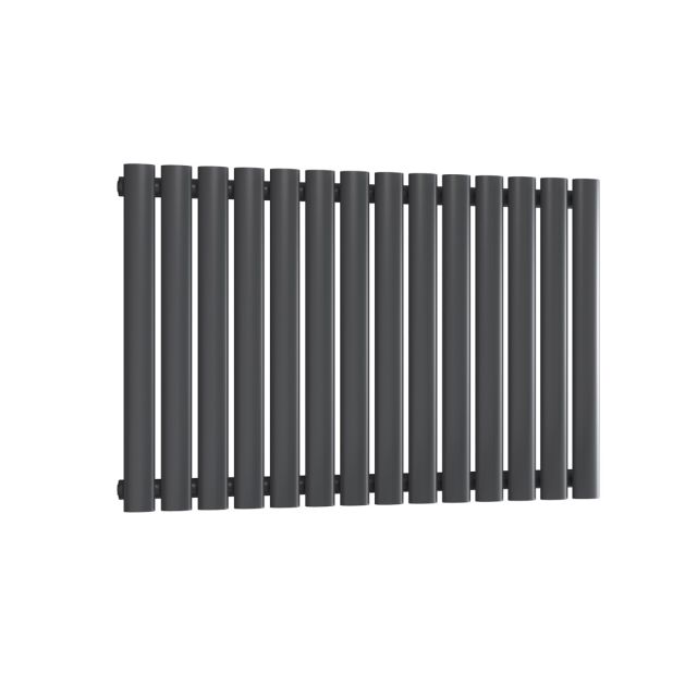 Alt Tag Template: Buy Reina Neva Steel Anthracite Horizontal Designer Radiator 550mm H x 826mm W Single Panel Electric Only - Thermostatic by Reina for only £272.78 in Shop By Brand, Radiators, Electric Radiators, Reina, Electric Thermostatic Radiators, Electric Thermostatic Horizontal Radiators at Main Website Store, Main Website. Shop Now