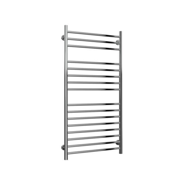 Alt Tag Template: Buy Reina Luna Flat Polished Straight Stainless Steel Heated Towel Rail 1200mm x 600mm Electric Only - Standard by Reina for only £352.72 in Electric Standard Ladder Towel Rails at Main Website Store, Main Website. Shop Now