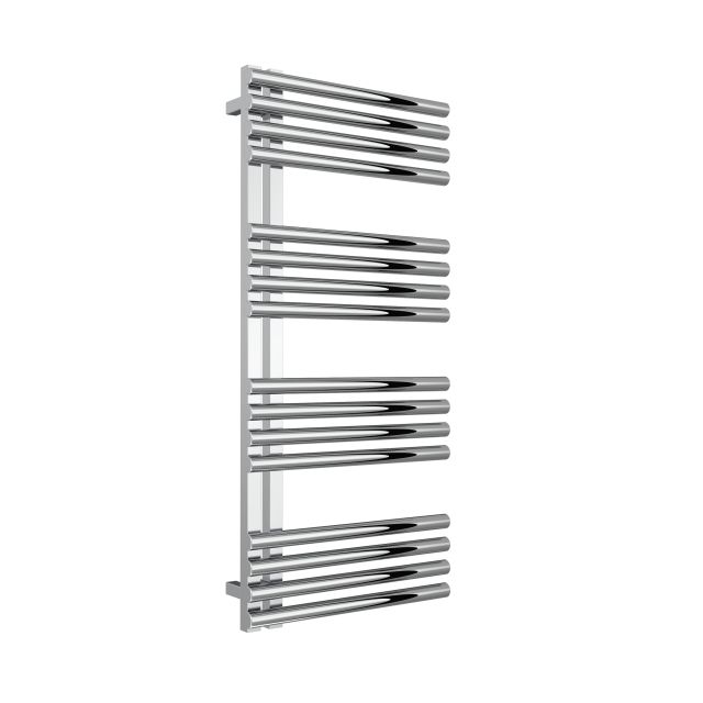Alt Tag Template: Buy Reina Adora Polished Stainless Steel Designer Heated Towel Rail 1106mm H x 500mm W Electric Only - Standard by Reina for only £446.40 in Electric Standard Designer Towel Rails at Main Website Store, Main Website. Shop Now