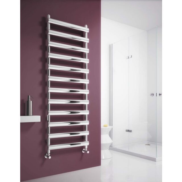 Alt Tag Template: Buy Reina Deno Brushed Stainless Steel Designer Heated Towel Rail 1488mm x 500mm Electric Only - Standard by Reina for only £503.49 in Towel Rails, Reina, Designer Heated Towel Rails, Electric Standard Designer Towel Rails, Stainless Steel Designer Heated Towel Rails, Reina Heated Towel Rails at Main Website Store, Main Website. Shop Now