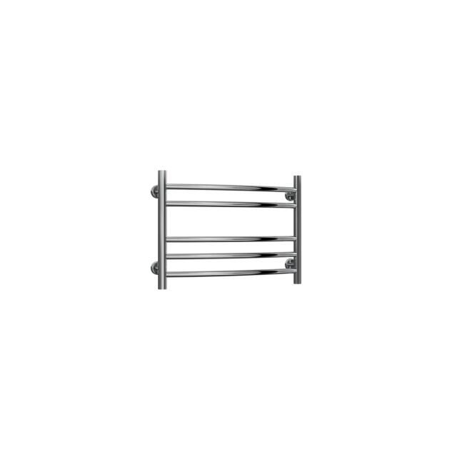 Alt Tag Template: Buy Reina Eos Polished Curved Stainless Steel Heated Towel Rail 430mm H x 600mm W Dual Fuel - Standard by Reina for only £235.82 in Reina, Dual Fuel Standard Towel Rails at Main Website Store, Main Website. Shop Now