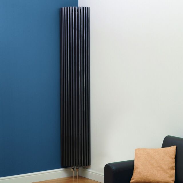 Alt Tag Template: Buy Kartell Kansas Steel Anthracite Vertical Designer Radiator 2000mm x 276mm by Kartell for only £507.09 in View All Radiators, SALE, Living Room Radiators, Kartell UK, Kartell UK Radiators, Anthracite Vertical Designer Radiators at Main Website Store, Main Website. Shop Now