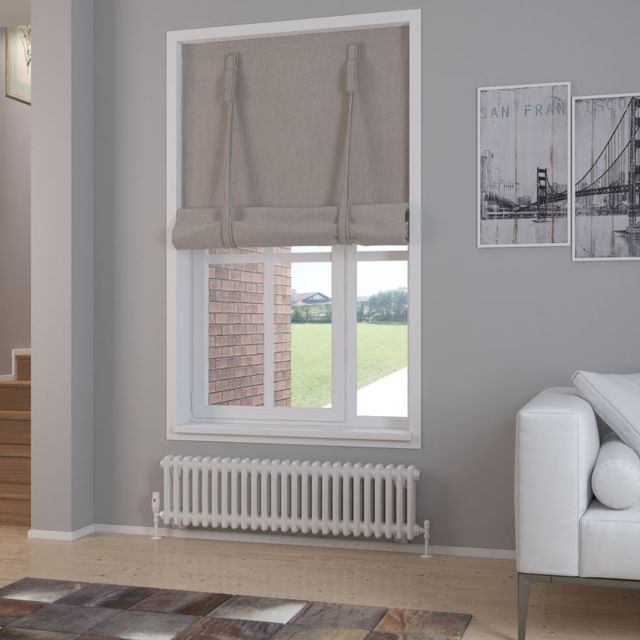 Alt Tag Template: Buy Eastbrook Rivassa Steel White 2 Column Horizontal Radiator 300mm H x 1148mm W Dual Fuel - Standard by Eastbrook for only £588.93 in Eastbrook Co., Dual Fuel Standard Horizontal Radiators at Main Website Store, Main Website. Shop Now