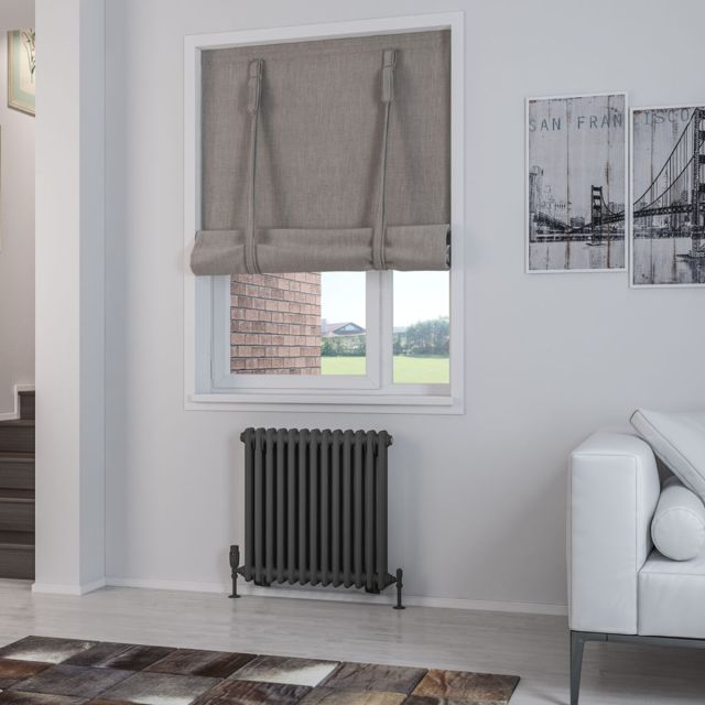 Alt Tag Template: Buy Eastbrook Rivassa Steel Matt Anthracite 2 Column Horizontal Radiator 600mm H x 608mm W Central Heating by Eastbrook for only £309.70 in Radiators, Eastbrook Co., Column Radiators, Horizontal Column Radiators, 2000 to 2500 BTUs Radiators, Anthracite Horizontal Column Radiators at Main Website Store, Main Website. Shop Now