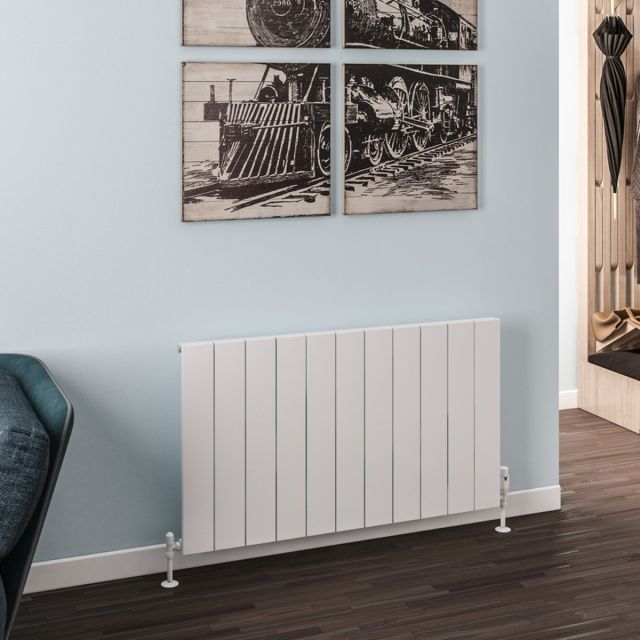 Alt Tag Template: Buy Eastbrook Rosano Matt White Aluminium Horizontal Designer Radiator 600mm H x 1040mm W Central Heating by Eastbrook for only £522.94 in Radiators, Aluminium Radiators, Eastbrook Co., Designer Radiators, Horizontal Designer Radiators, 3000 to 3500 BTUs Radiators, White Horizontal Designer Radiators at Main Website Store, Main Website. Shop Now
