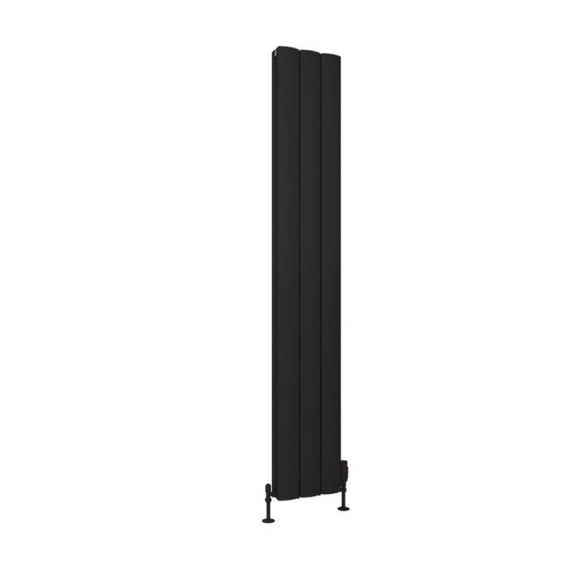 Alt Tag Template: Buy Eastbrook Guardia Aluminium Matt Black Vertical Designer Radiator 1800mm H x 280mm W Central Heating by Eastbrook for only £487.10 in Radiators, Aluminium Radiators, Eastbrook Co., Designer Radiators, 3500 to 4000 BTUs Radiators, Vertical Designer Radiators, Black Vertical Designer Radiators at Main Website Store, Main Website. Shop Now