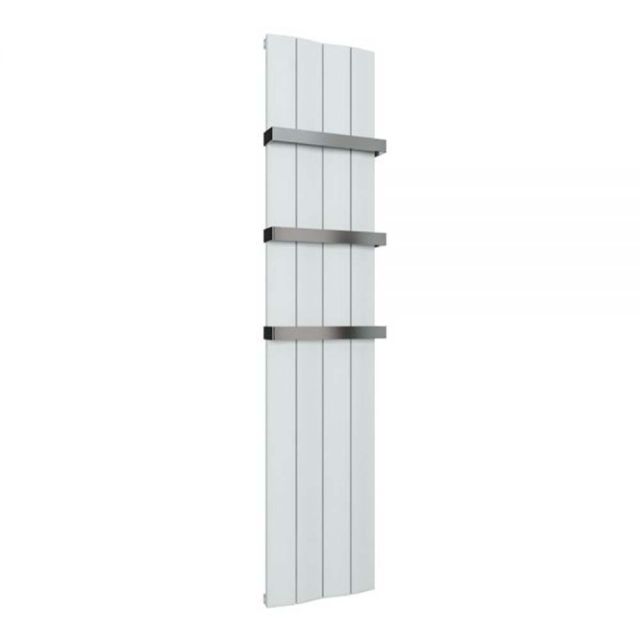 Alt Tag Template: Buy Eastbrook Fairford Vertical Aluminium Radiator 1200mm H x 375mm W Matt White - Electric Only Standard by Eastbrook for only £443.58 in Eastbrook Co., Electric Standard Radiators Vertical at Main Website Store, Main Website. Shop Now
