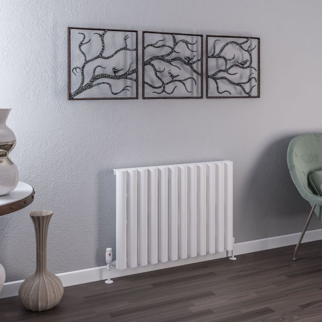 Alt Tag Template: Buy Eastbrook Burford Horizontal Aluminium Radiator 600mm H x 835mm W Matt White - Central Heating by Eastbrook for only £599.66 in Radiators, Aluminium Radiators, View All Radiators, Eastbrook Co., Eastbrook Co. Radiators at Main Website Store, Main Website. Shop Now