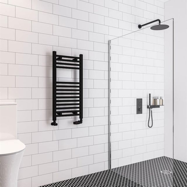 Alt Tag Template: Buy Eastbrook Wingrave Steel Matt Black Straight Heated Towel Rail 800mm H x 400mm W Central Heating by Eastbrook for only £86.72 in Towel Rails, Eastbrook Co., Heated Towel Rails Ladder Style, Eastbrook Co. Heated Towel Rails, Black Ladder Heated Towel Rails at Main Website Store, Main Website. Shop Now