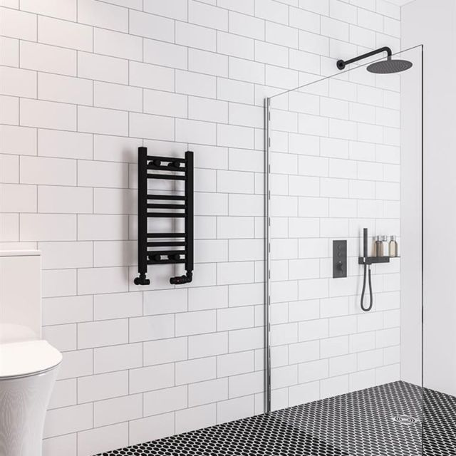 Alt Tag Template: Buy Eastbrook Wingrave Steel Matt Black Straight Heated Towel Rail 600mm H x 300mm W Central Heating by Eastbrook for only £75.97 in Towel Rails, Eastbrook Co., Heated Towel Rails Ladder Style, Eastbrook Co. Heated Towel Rails, Black Ladder Heated Towel Rails at Main Website Store, Main Website. Shop Now
