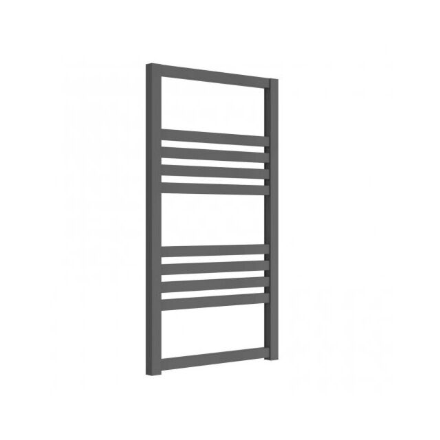 Alt Tag Template: Buy Reina Bolca Aluminium Designer Heated Towel Rail 1200mm H x 485mm W Anthracite Electric Only - Standard by Reina for only £419.68 in Reina, Electric Standard Designer Towel Rails at Main Website Store, Main Website. Shop Now