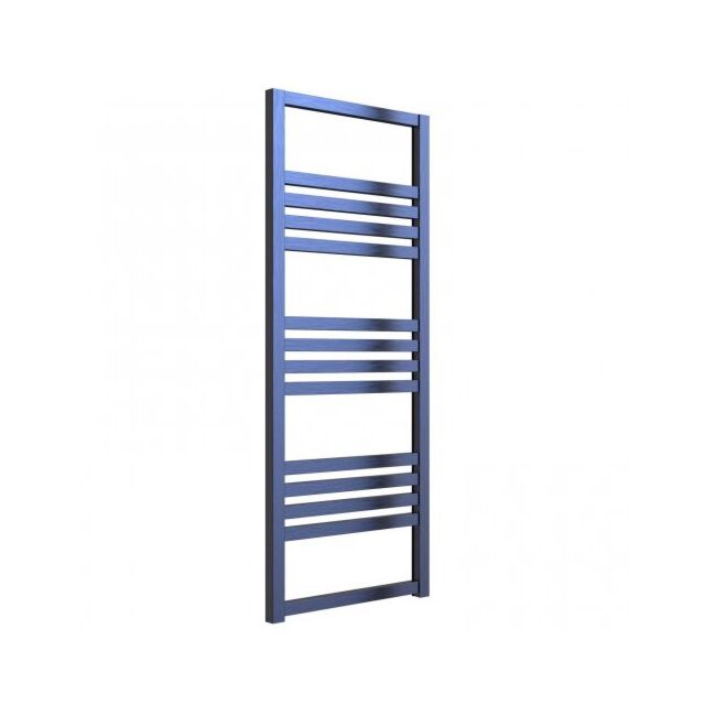 Alt Tag Template: Buy Reina Bolca Aluminium Designer Heated Towel Rail 1200mm H x 485mm W Blue Satin Dual Fuel - Thermostatic by Reina for only £544.08 in Reina, Dual Fuel Thermostatic Towel Rails at Main Website Store, Main Website. Shop Now
