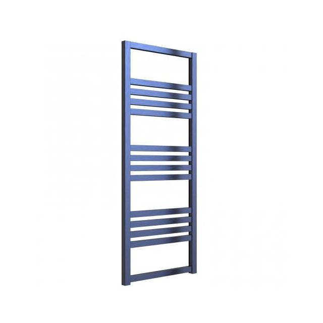 Alt Tag Template: Buy Reina Bolca Aluminium Designer Heated Towel Rail 1200mm H x 485mm W Blue Satin Central Heating by Reina for only £424.08 in Reina, 2000 to 2500 BTUs Towel Rails at Main Website Store, Main Website. Shop Now