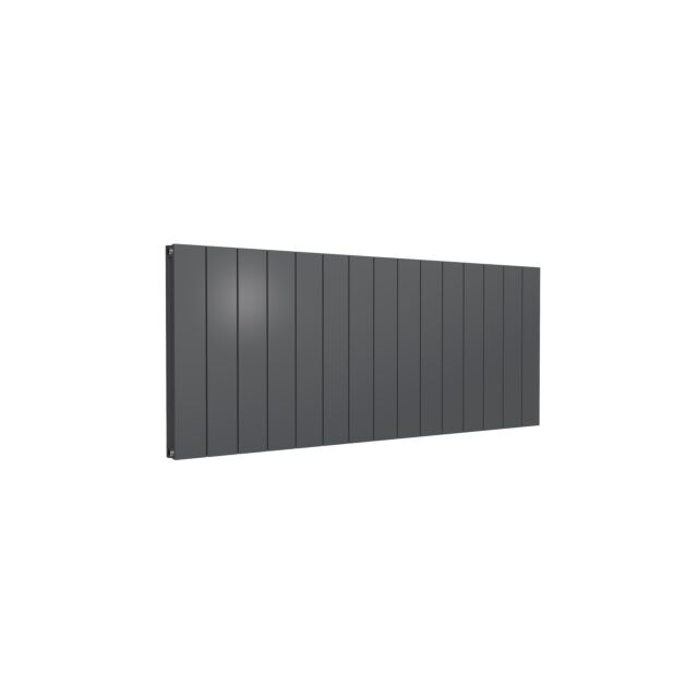 Alt Tag Template: Buy Reina Casina Aluminium Anthracite Double Panel Horizontal Designer Radiator 600mm x 1420mm - Dual Fuel - Standard by Reina for only £826.56 in Reina, Dual Fuel Standard Horizontal Radiators at Main Website Store, Main Website. Shop Now