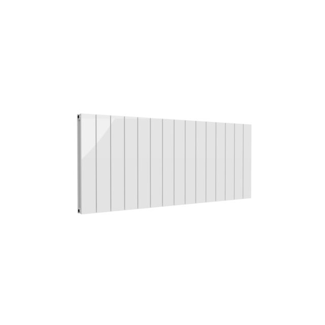 Alt Tag Template: Buy Reina Casina Aluminium White Double Panel Horizontal Designer Radiator 600mm H x 1420mm W - Dual Fuel - Standard by Reina for only £826.56 in Shop By Brand, Radiators, Dual Fuel Radiators, Reina, Dual Fuel Standard Radiators, Dual Fuel Standard Horizontal Radiators at Main Website Store, Main Website. Shop Now