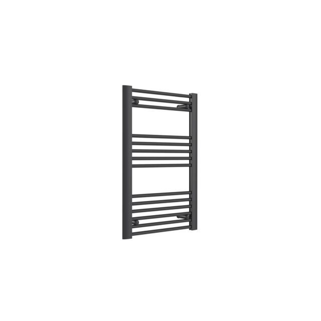 Alt Tag Template: Buy Reina Divale Aluminium Designer Heated Towel Rail 800mm H x 530mm W Anthracite Dual Fuel - Thermostatic by Reina for only £325.20 in Reina, Dual Fuel Thermostatic Towel Rails at Main Website Store, Main Website. Shop Now