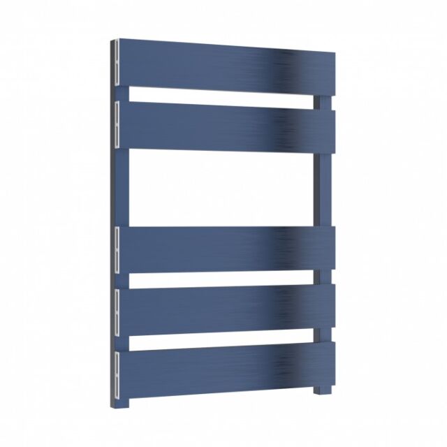 Alt Tag Template: Buy Reina Fermo Aluminium Designer Heated Towel Rail 710mm H x 480mm W Blue Satin Central Heating by Reina for only £272.30 in Towel Rails, Reina, Designer Heated Towel Rails, Aluminium Designer Heated Towel Rails, Reina Heated Towel Rails at Main Website Store, Main Website. Shop Now
