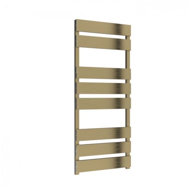 Alt Tag Template: Buy Reina Fermo Aluminium Designer Heated Towel Rail 1240mm H x 485mm W Bronze Satin Electric Only - Thermostatic by Reina for only £461.58 in Reina, Electric Thermostatic Towel Rails Vertical at Main Website Store, Main Website. Shop Now