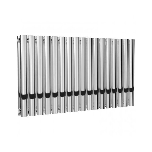 Alt Tag Template: Buy Reina Neval Aluminium Double Panel Horizontal Radiator 600mm H x 994mm W Polished Dual Fuel Standard by Reina for only £547.76 in Reina, Reina Designer Radiators, Dual Fuel Standard Horizontal Radiators at Main Website Store, Main Website. Shop Now