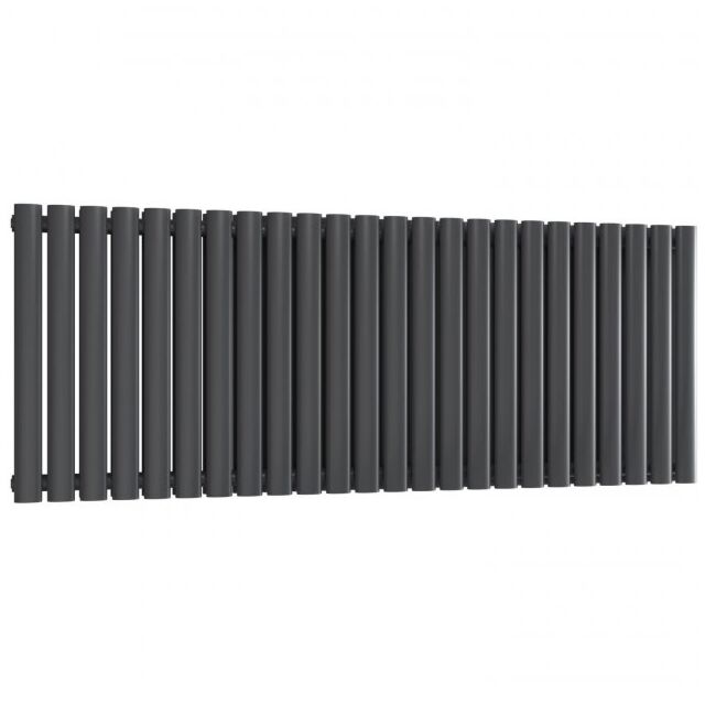 Alt Tag Template: Buy Reina Neval Aluminium Double Panel Horizontal Radiator 600mm H x 1407mm W Anthracite Dual Fuel Standard by Reina for only £1,005.12 in Reina, Reina Designer Radiators, Dual Fuel Standard Horizontal Radiators at Main Website Store, Main Website. Shop Now