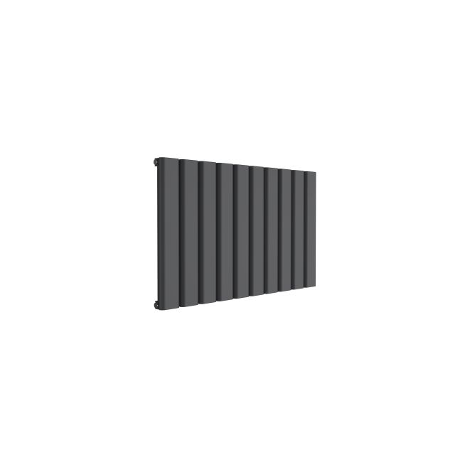 Alt Tag Template: Buy Reina Vicari Aluminium Anthracite Single Panel Horizontal Designer Radiator 600mm H x 1000mm W - Electric Only-Thermostatic by Reina for only £494.32 in Reina, Electric Thermostatic Horizontal Radiators at Main Website Store, Main Website. Shop Now