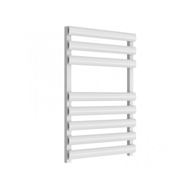Alt Tag Template: Buy Reina Veroli Aluminium Designer Heated Towel Rail 750mm H x 480mm W White Dual Fuel Thermostatic by Reina for only £380.40 in Reina, Dual Fuel Thermostatic Towel Rails at Main Website Store, Main Website. Shop Now