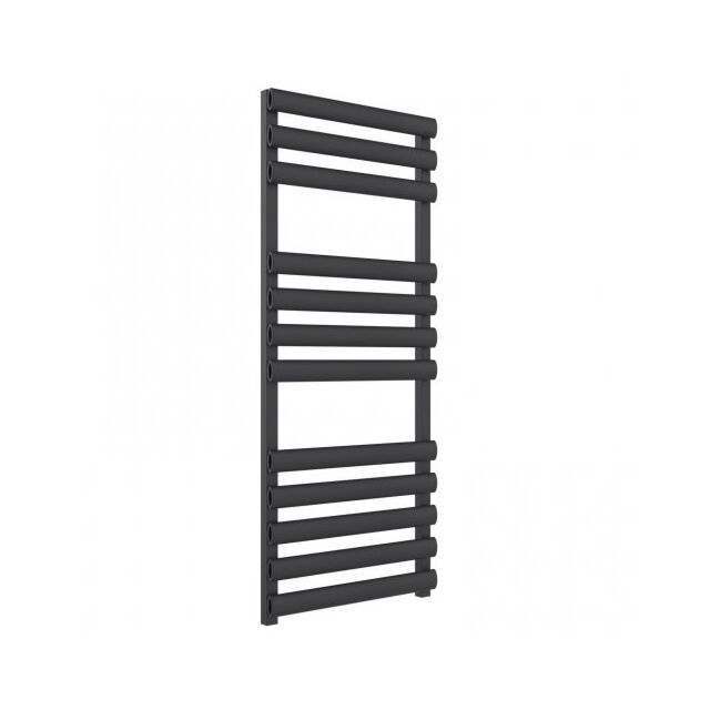 Alt Tag Template: Buy Reina Veroli Aluminium Designer Heated Towel Rail 1190mm H x 480mm W Anthracite Dual Fuel Thermostatic by Reina for only £490.51 in Reina, Dual Fuel Thermostatic Towel Rails at Main Website Store, Main Website. Shop Now