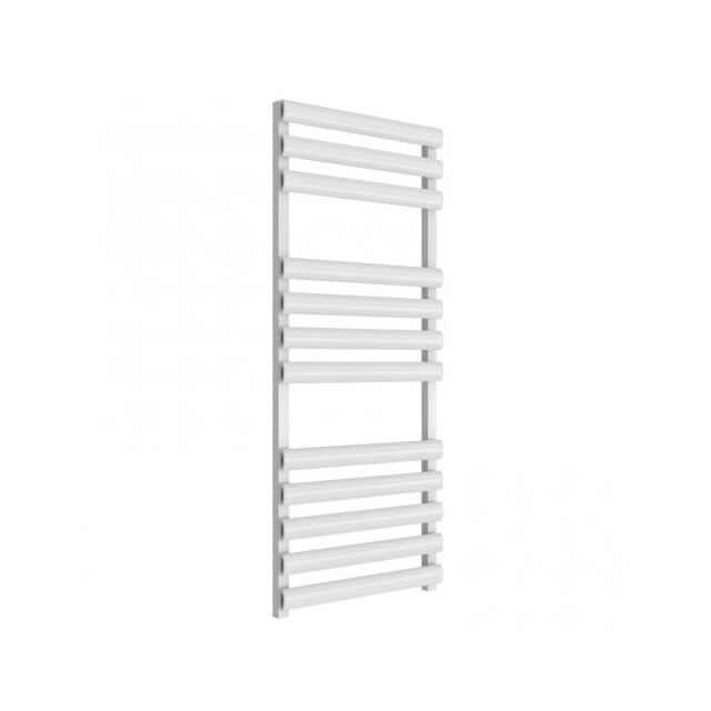 Alt Tag Template: Buy Reina Veroli Aluminium Designer Heated Towel Rail 1190mm H x 480mm W White Dual Fuel Standard by Reina for only £460.51 in Reina, Dual Fuel Standard Towel Rails, Reina Heated Towel Rails at Main Website Store, Main Website. Shop Now