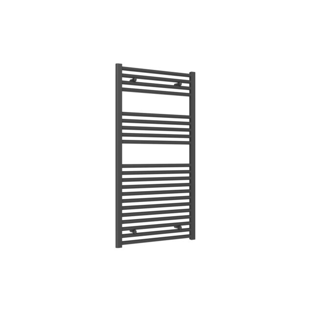 Alt Tag Template: Buy Reina Diva Steel Straight Anthracite Heated Towel Rail 1200mm H x 600mm W Dual Fuel - Thermostatic by Reina for only £227.43 in Reina, Dual Fuel Thermostatic Towel Rails at Main Website Store, Main Website. Shop Now