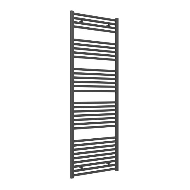 Alt Tag Template: Buy Reina Diva Steel Straight Anthracite Heated Towel Rail 1800mm H x 600mm W Dual Fuel - Thermostatic by Reina for only £260.44 in Reina, Dual Fuel Thermostatic Towel Rails at Main Website Store, Main Website. Shop Now