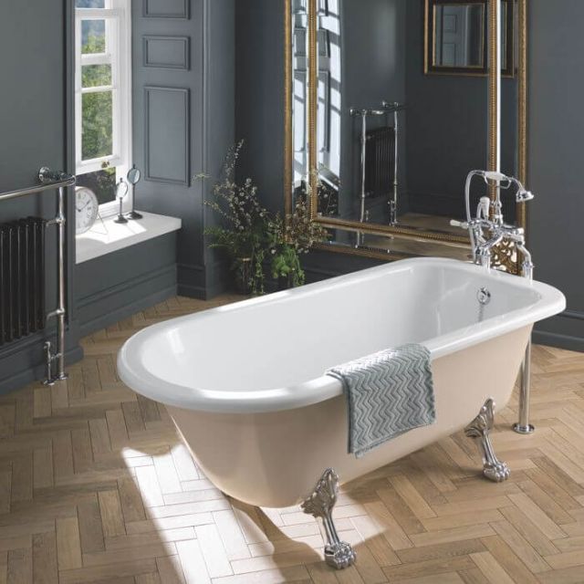 Alt Tag Template: Buy BC Designs MISTLEY Single Ended Bath With Feet Set 1 & Overflow 1700mm x 750mm by BC Designs for only £947.34 in Baths, BC Designs, BC Designs Baths, Straight Acrylic Baths, Bc Designs Single Ended Baths at Main Website Store, Main Website. Shop Now
