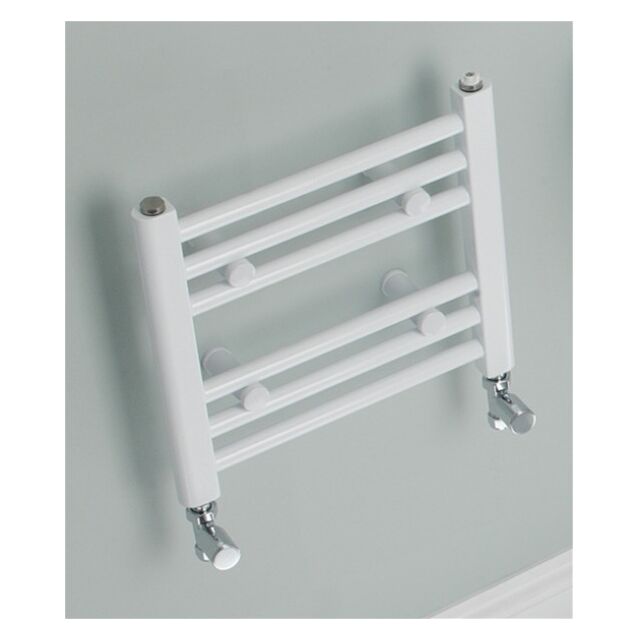 Alt Tag Template: Buy Eastbrook Biava Straight Multirail Steel White Heated Towel Rail 688mm H x 450mm W Electric Only - Standard by Eastbrook for only £198.98 in Eastbrook Co., Electric Standard Ladder Towel Rails, White Electric Heated Towel Rails at Main Website Store, Main Website. Shop Now