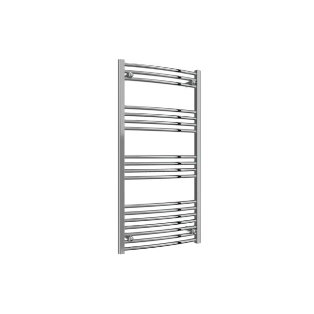 Alt Tag Template: Buy Reina Capo Curved Steel Heated Towel Rail 1200mm x 600mm Chrome Electric Only Standard by Reina for only £174.23 in Towel Rails, Reina, Electric Heated Towel Rails, Electric Standard Ladder Towel Rails at Main Website Store, Main Website. Shop Now