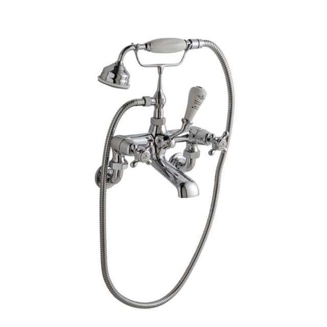 Alt Tag Template: Buy BC Designs Victrion Crosshead Wall Mounted BSM Chrome by BC Designs for only £348.13 in Taps & Wastes, Shop By Brand, Bath Taps, BC Designs, Wall Mounted Bath Taps, Bath Shower Mixers at Main Website Store, Main Website. Shop Now