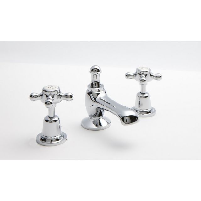 Alt Tag Template: Buy BC Designs Victrion Crosshead 3-Hole Basin Mixer Chrome by BC Designs for only £218.12 in Taps & Wastes, Shop By Brand, Basin Taps, BC Designs, BC Designs Wastes & Accessories, Basin Mixers Taps at Main Website Store, Main Website. Shop Now