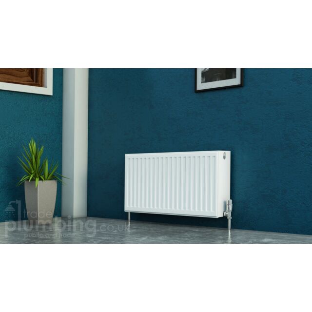 Alt Tag Template: Buy Kartell Kompact Type 22 Double Panel Double Convector Radiator 300mm H x 600mm W White by Kartell for only £78.42 in Radiators, Panel Radiators, Double Panel Double Convector Radiators Type 22, 2000 to 2500 BTUs Radiators, 300mm High Series at Main Website Store, Main Website. Shop Now
