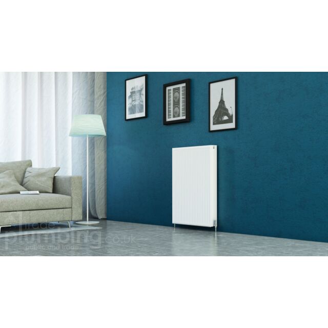 Alt Tag Template: Buy Kartell Kompact Type 22 Double Panel Double Convector Radiator 900mm H x 700mm W White by Kartell for only £191.63 in Radiators, Panel Radiators, Double Panel Double Convector Radiators Type 22, 5500 to 6000 BTUs Radiators, 900mm High Series at Main Website Store, Main Website. Shop Now
