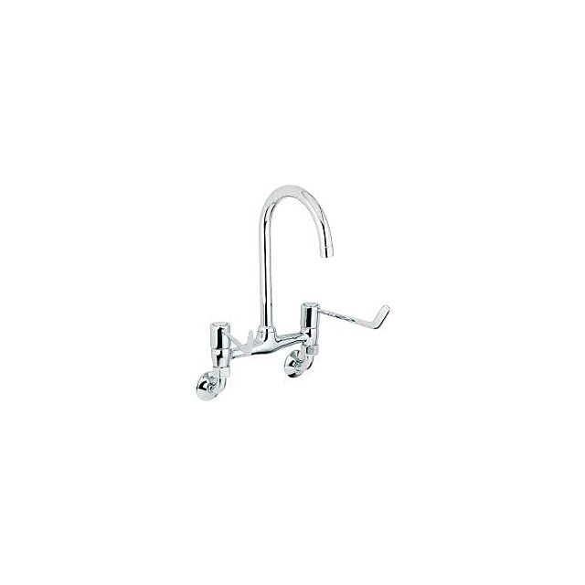 Alt Tag Template: Buy Methven Deva 6 - inch Lever Action Wall Mounted Bridge Sink Mixer Tap Lever Chrome by Methven Deva for only £202.13 in Methven, Methven Taps, Kitchen Tap Pairs at Main Website Store, Main Website. Shop Now