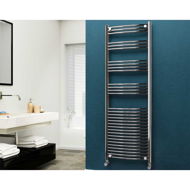 Alt Tag Template: Buy Eastgate 22mm Steel Curved Chrome Heated Towel Rail by Eastgate for only £94.93 in Towel Rails, SALE, Chrome Designer Heated Towel Rails, Eastgate Heated Towel Rails, Eastgate Chrome Towel Rails, Curved Chrome Heated Towel Rails at Main Website Store, Main Website. Shop Now