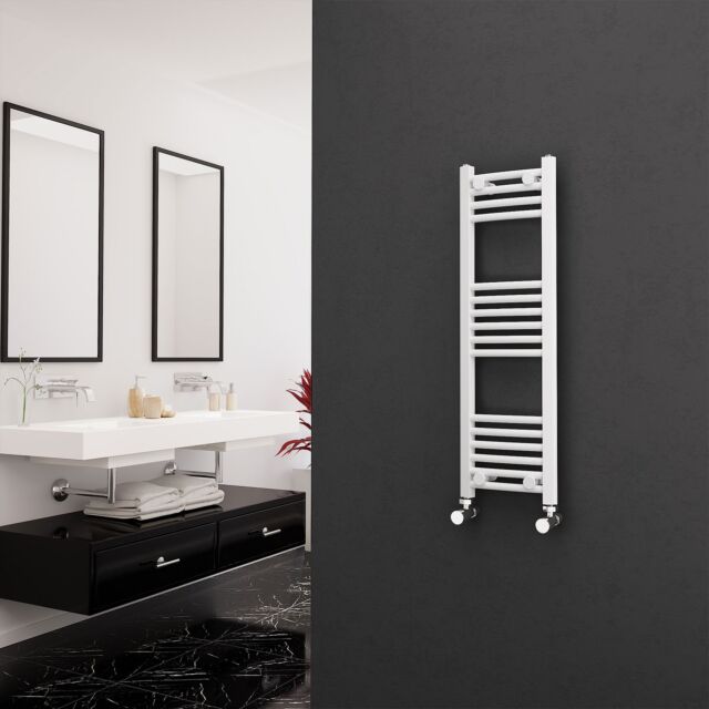 Alt Tag Template: Buy Eastgate 22mm Steel Curved White Heated Towel Rail 1000mm H x 300mm W - Central Heating by Eastgate for only £66.15 in 0 to 1500 BTUs Towel Rail at Main Website Store, Main Website. Shop Now