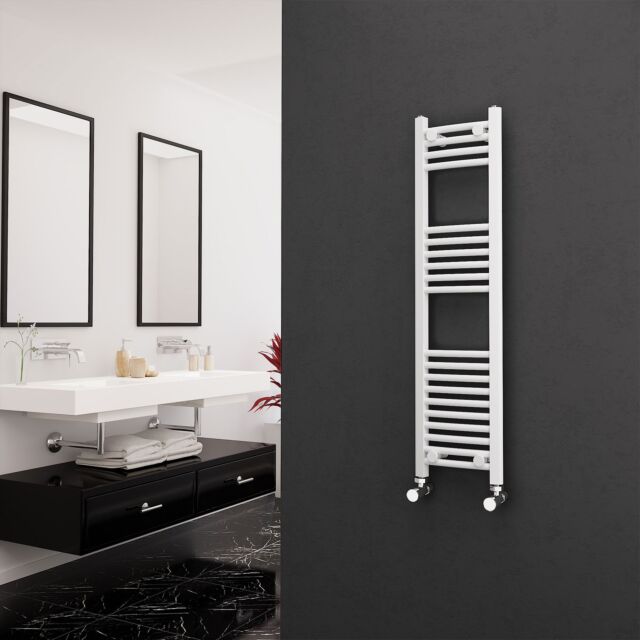 Alt Tag Template: Buy Eastgate 22mm Steel Curved White Heated Towel Rail 1200mm H x 300mm W - Central Heating by Eastgate for only £70.88 in 1500 to 2000 BTUs Towel Rails at Main Website Store, Main Website. Shop Now