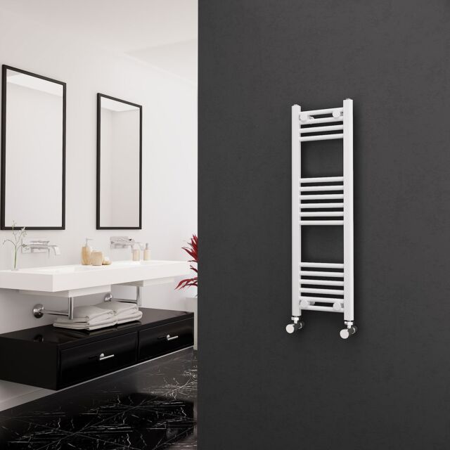 Alt Tag Template: Buy Eastgate 22mm Steel Straight White Heated Towel Rail 1000mm H x 300mm W - Central Heating by Eastgate for only £64.05 in 0 to 1500 BTUs Towel Rail at Main Website Store, Main Website. Shop Now