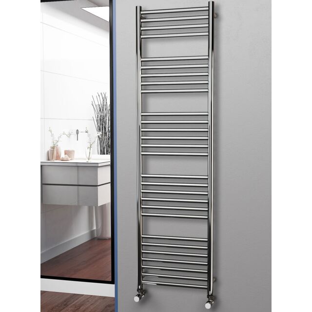 Alt Tag Template: Buy Eastgate 304 Straight Polished Stainless Steel Heated Towel Rail 1800mm x 500mm - Electric Only - Standard - 3169BTU's by Eastgate for only £1,107.81 in Electric Standard Ladder Towel Rails, Eastgate Heated Towel Rails, Eastgate 304 Stainless Steel Heated Towel Rails at Main Website Store, Main Website. Shop Now