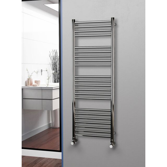Alt Tag Template: Buy Eastgate 304 Straight Polished Stainless Steel Heated Towel Rail 1400mm x 500mm - Electric Only - Standard - 2482BTU's by Eastgate for only £391.00 in Electric Standard Ladder Towel Rails, Eastgate Heated Towel Rails, Eastgate 304 Stainless Steel Heated Towel Rails, Stainless Steel Electric Heated Towel Rails at Main Website Store, Main Website. Shop Now
