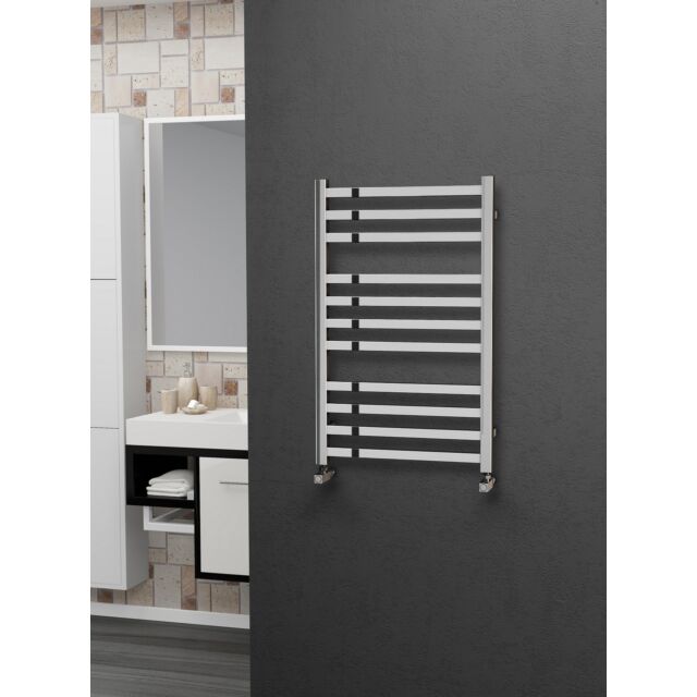 Alt Tag Template: Buy Eastgate 304 Square Polished Stainless Steel Heated Towel Rail 800mm x 500mm - Central Heating - 1480BTU's by Eastgate for only £304.43 in 0 to 1500 BTUs Towel Rail, Eastgate Heated Towel Rails, Eastgate 304 Square Stainless Steel Heated Towel Rails at Main Website Store, Main Website. Shop Now