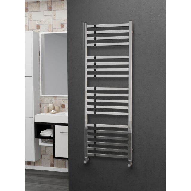 Alt Tag Template: Buy Eastgate 304 Square Polished Stainless Steel Heated Towel Rail 1400mm x 500mm - Central Heating - 2568BTU's by Eastgate for only £472.91 in 2000 to 2500 BTUs Towel Rails, Eastgate Heated Towel Rails, Eastgate 304 Square Stainless Steel Heated Towel Rails at Main Website Store, Main Website. Shop Now