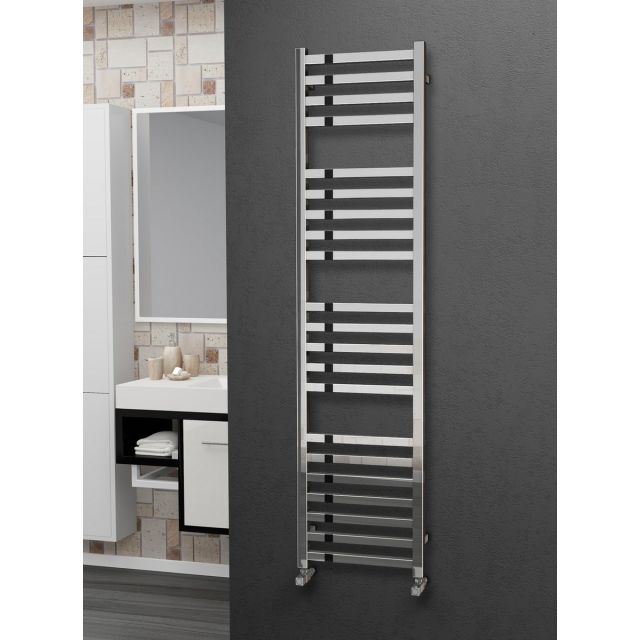 Alt Tag Template: Buy Eastgate 304 Square Polished Stainless Steel Heated Towel Rail 1600mm x 400mm - Dual Fuel - Standard - 2455BTU's by Eastgate for only £605.96 in Dual Fuel Standard Towel Rails, Eastgate Heated Towel Rails, Eastgate 304 Square Stainless Steel Heated Towel Rails at Main Website Store, Main Website. Shop Now