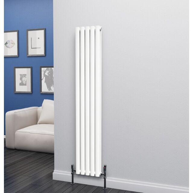 Alt Tag Template: Buy Eastgate Eclipse Steel White Vertical Designer Radiator 1600mmx 290mm Double Panel - Central Heating by Eastgate for only £216.07 in Radiators, Designer Radiators, 3000 to 3500 BTUs Radiators, Vertical Designer Radiators, White Vertical Designer Radiators at Main Website Store, Main Website. Shop Now