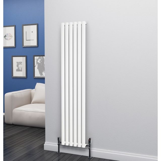 Alt Tag Template: Buy Eastgate Eclipse Steel White Vertical Designer Radiator 1600mm H x 348mm W Single Panel - Central Heating by Eastgate for only £177.53 in Radiators, Designer Radiators, 1500 to 2000 BTUs Radiators, Vertical Designer Radiators, White Vertical Designer Radiators at Main Website Store, Main Website. Shop Now